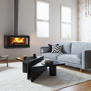 Carbel RA 3 Sided Fireplace