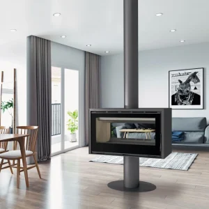 Carbel RI-100 Double Sided Stove on Pedestal